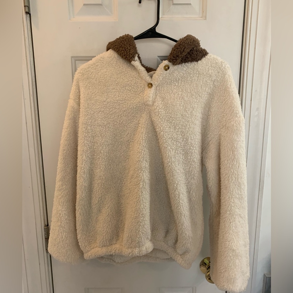 Fluffy hoodie